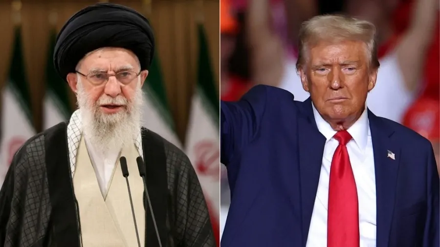 Donald Trump e Ali Khamenei