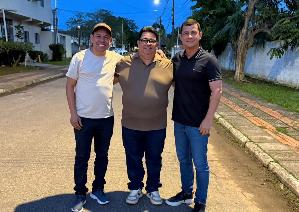 Maxsuel Maia (Xapuri), Carlinhos do Pelado (Brasiléia) e Jerry Correia (Assis Brasil)