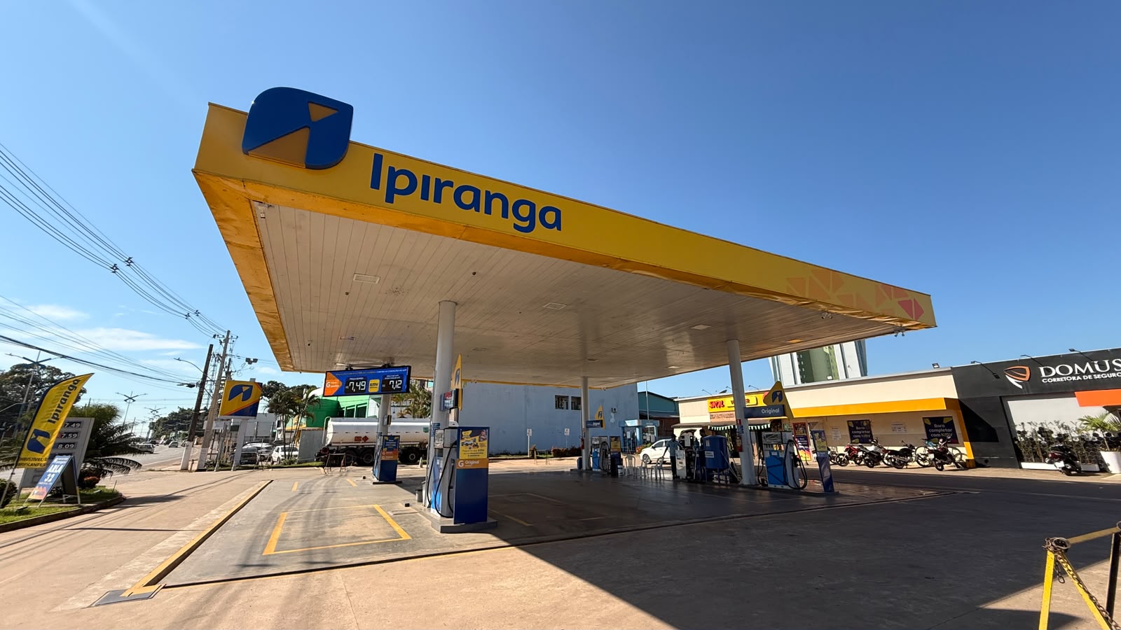 Posto Jardim Primavera está localizado na Estrada Dias Martins