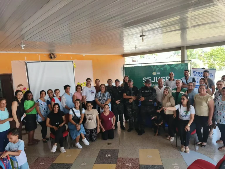 Projeto Segurança na Escola é realizado em Escola Municipal Ilson Alves Ribeiro