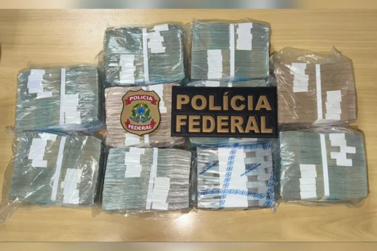 Polícia Federal prende homem com R$ 1 milhão em espécie e arma durante operação eleitoral