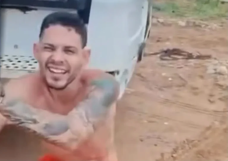 Gaspar riu, mas quem enterrou uma vítima de homicídio não consegue rir