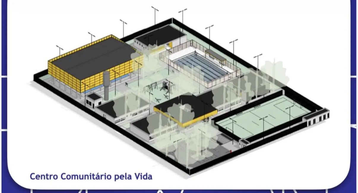 Rio Branco terá centro com piscina, campo e serviços sociais até 2028