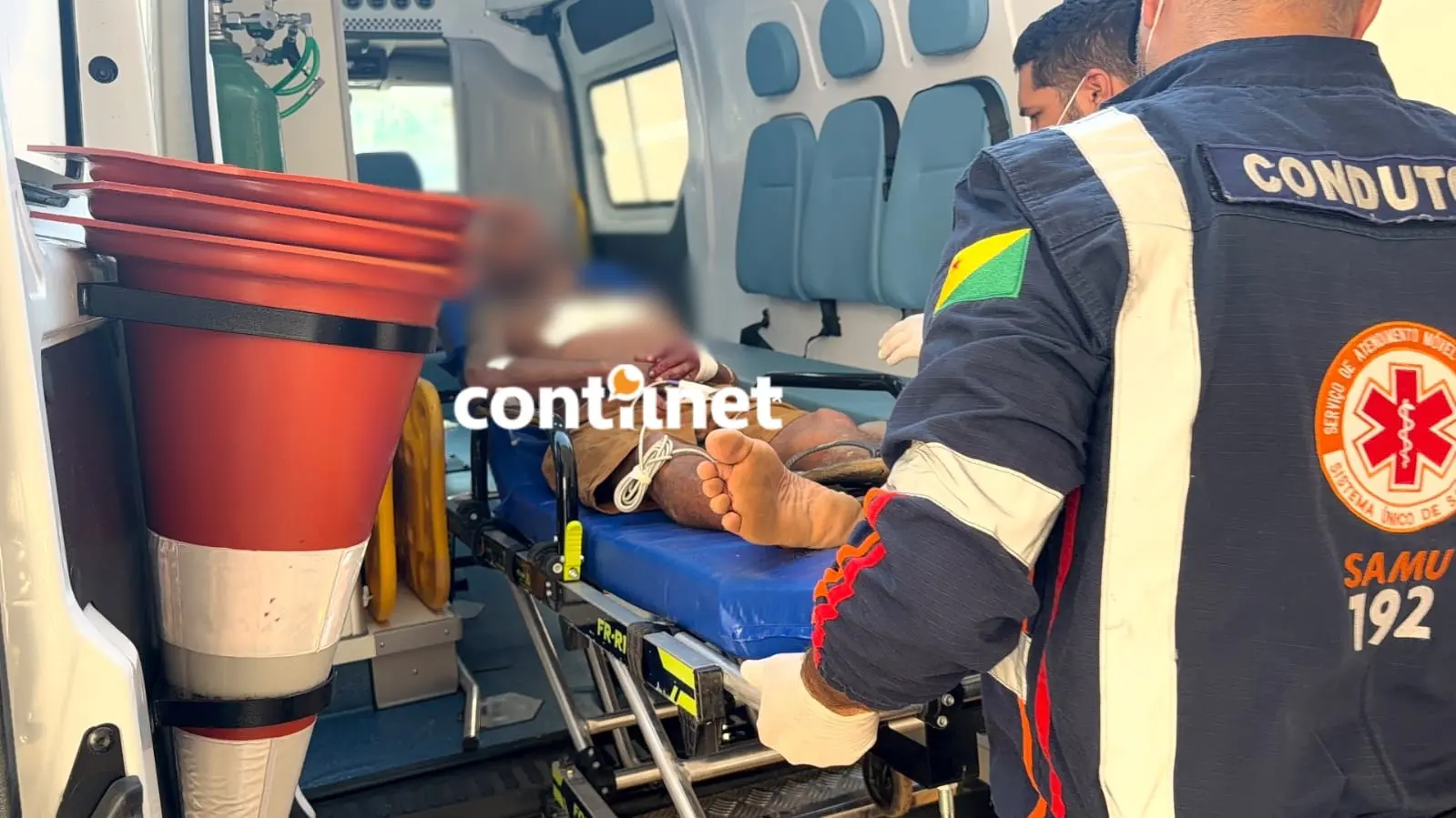 Homem é ferido com três golpes de faca durante discussão em bebedeira