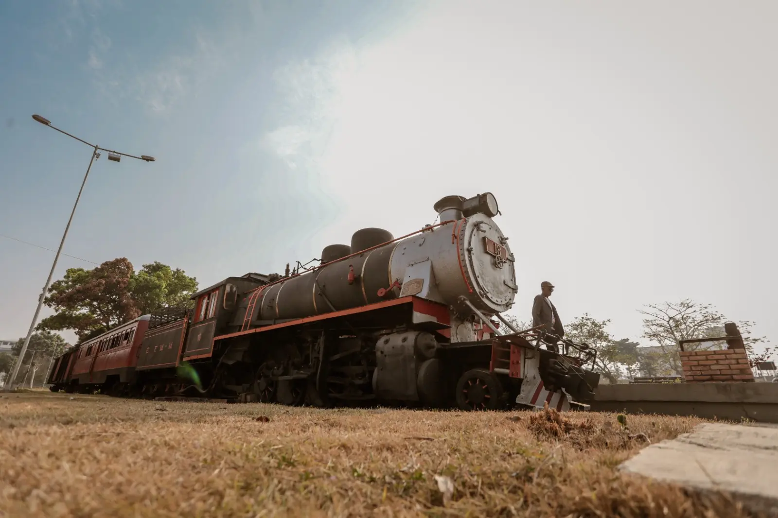 90 anos de história: Locomotiva 18 volta a circular em Porto Velho