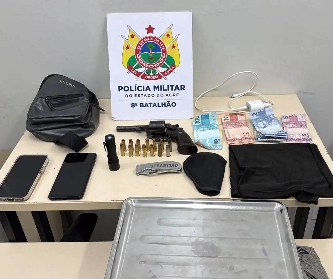 Homem é preso por ameaça e porte ilegal de arma em Sena