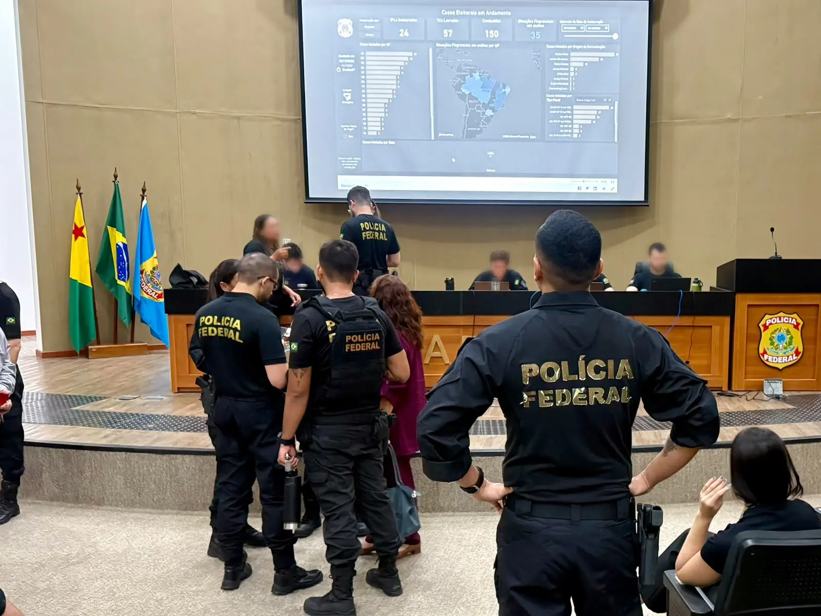 PF registra 13 ocorrências por crimes eleitorais no Acre durante Eleições 2026