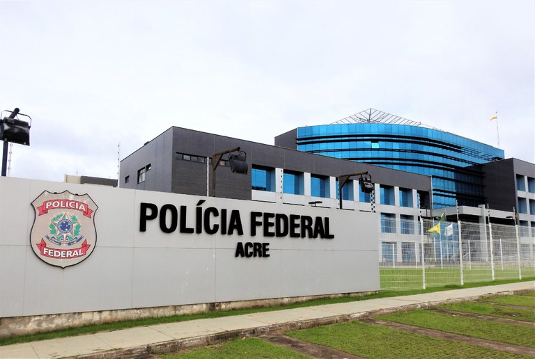 Sede da Polícia Federal no Acre/Foto: Reprodução